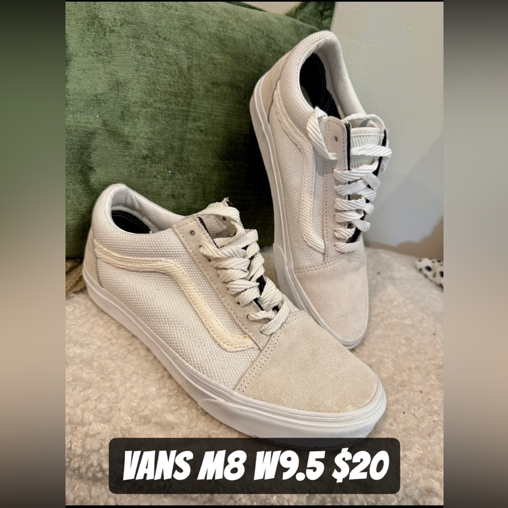 Vans Sneakers. Men’s 8. Womens 9.5. Classic Low-Top Design